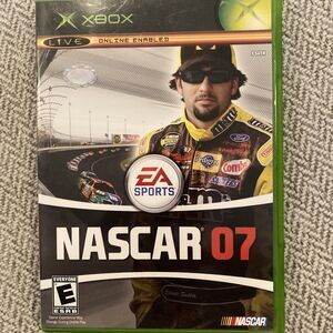 NASCAR 07 (Microsoft Xbox 2006) EA Sports Car Racing Video Game W/Manual